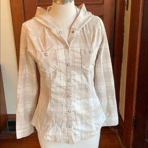 Mountain Hardwear flannel hoodie